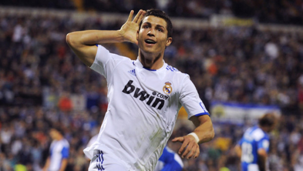 Cristiano va por su primer gol contra el Barça