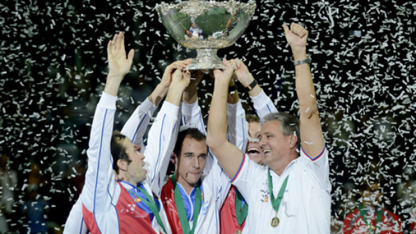 República Checa, campeón de la Copa Davis 32 años después