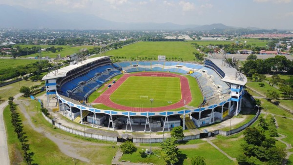 Así se ve el estadio Olímpico desde la última final del fútbol hondureño