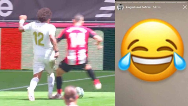 Fotos: La oración de Casemiro en el penal y el pisotón de Sergio Ramos en el Athletic-Real Madrid