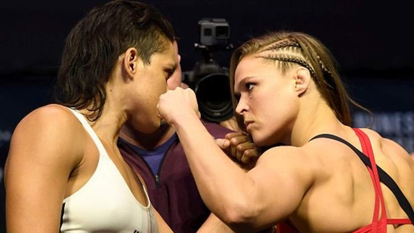 Las imperdibles fotos que dejó la pelea entre Amanda Nunes y Ronda Rousey