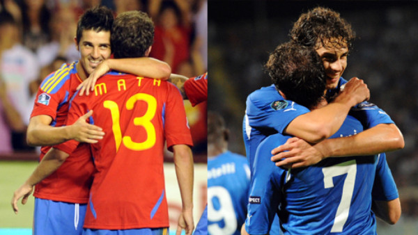 España e Italia clasifican a la Eurocopa 2012