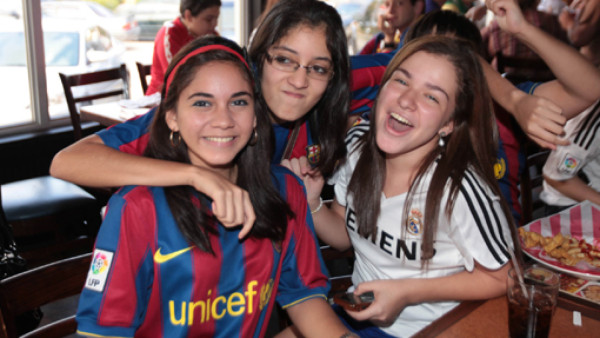Aficionados del Barcelona también celebraron en Honduras