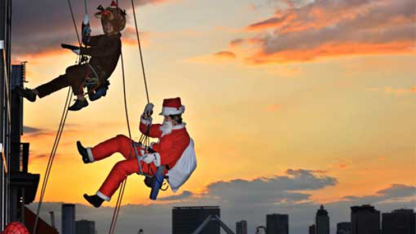 Deporte, música y diversión para celebrar la Navidad.