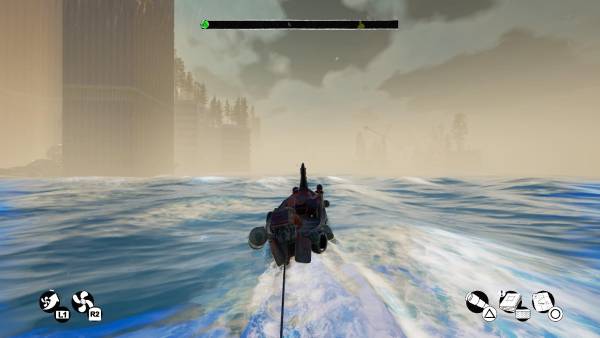 El bote, nuestra forma de transporte durante todo el juego, puede ser mejorado y personalizado.