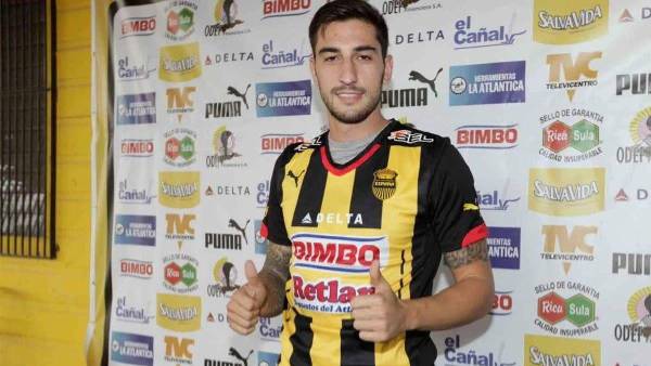 El argentino jugó por un año y medio con el Real España.