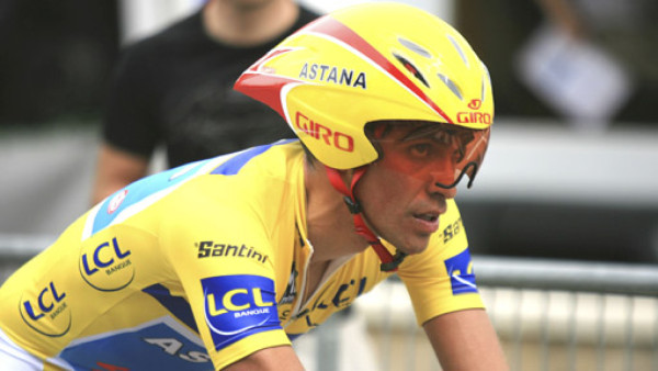 Contador está contento por el momento