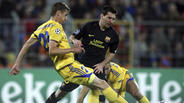 El Barcelona se paseó con el Bate