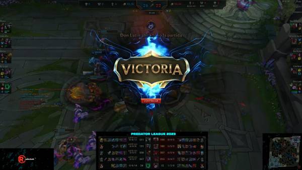 Momento cumbre, en el que DMT se hizo con la ansiada victoria.