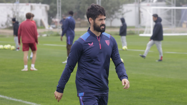 Isco llevaba todo el mes entrenando en solitario por una lesión en su tobillo izquierdo.