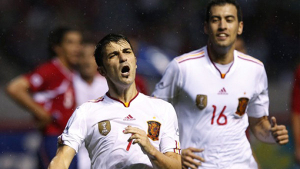 España frustró la alegría de Costa Rica