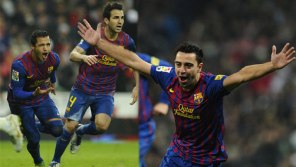 Los héroes del Barcelona en el Bernabéu