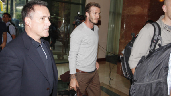 Beckham, la gran atracción en Honduras