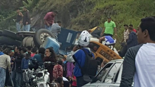 ¡TRAGEDIA! Las imágenes más desgarradoras del accidente que enluta a Honduras