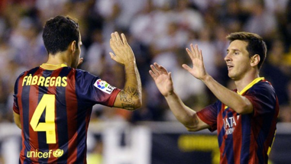 Lionel Messi cumplió 250 juegos con el Barcelona