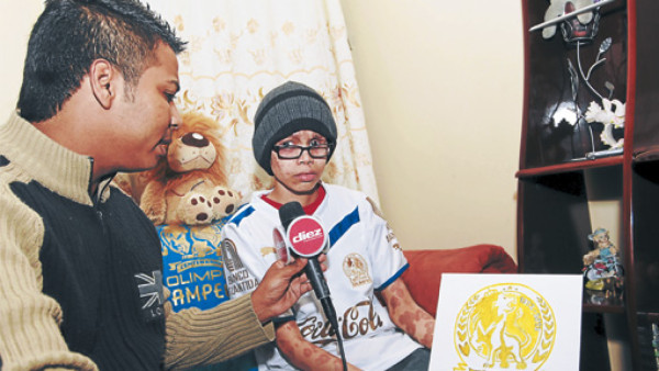 Fernando Aplícano, el niño que le tocó el corazón a Danilo Tosello