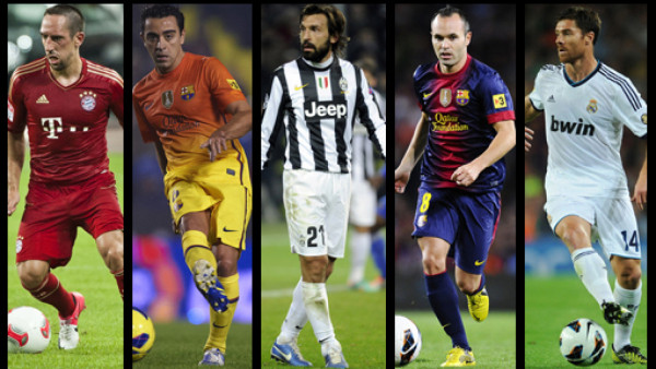 Candidatos a centrocampistas del año