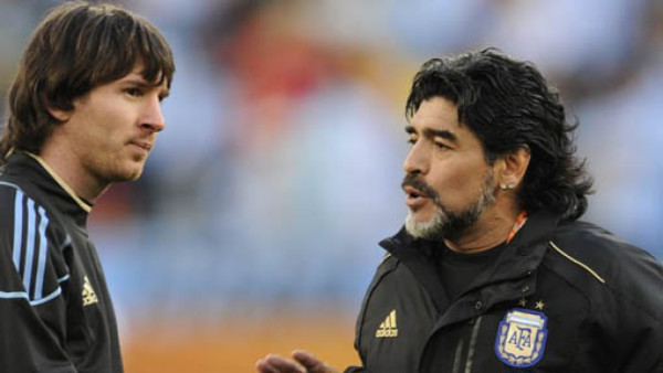 '¿Por qué Maradona o Messi?'