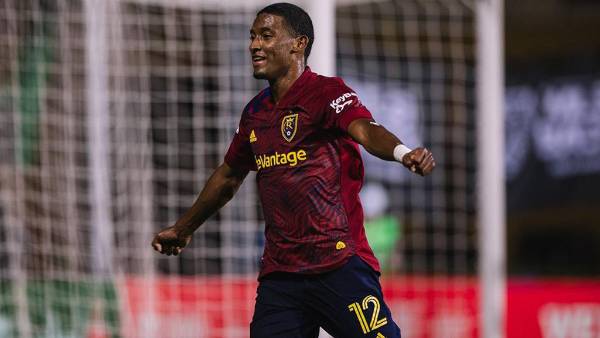 Douglas Martínez sigue mostrando su capacidad partido a partido en Estados Unidos, donde cada vez más se abre paso. (Foto cortesía de Real Salt Lake)