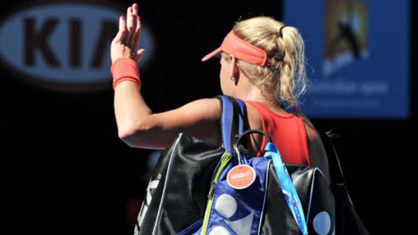 Wozniacki, eliminada del Abierto de Australia