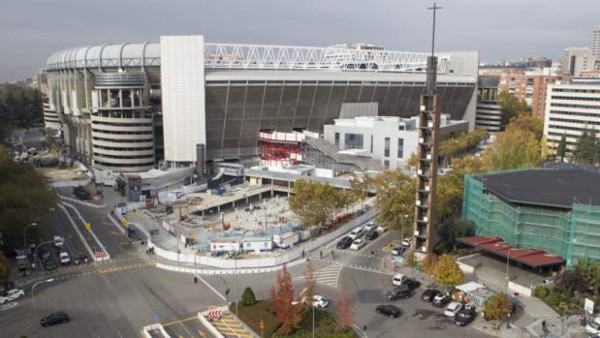 Real Madrid: A pesar del coronavirus, el equipo blanco no para las obras del nuevo Bernabéu&nbsp;&nbsp;