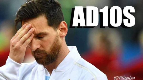 MEMES: Messi y Argentina revientan las redes tras quedar eliminados de Rusia 2018