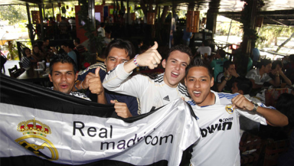 Aficionados del Barcelona también celebraron en Honduras