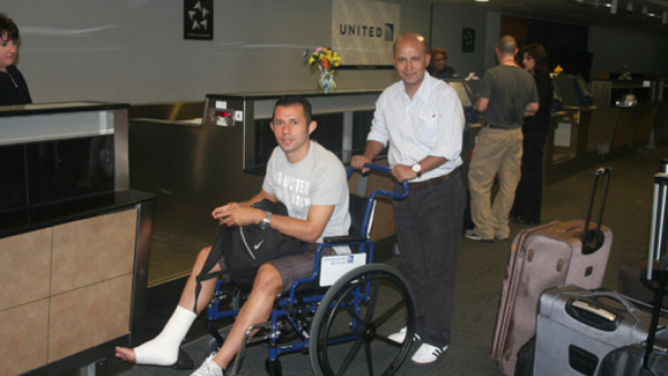 Alfredo Mejía, baja por dos meses