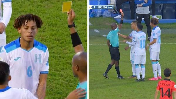 ¡De héroe a villano! David Ruíz anotó y tres minutos después salió expulsado por un derechazo al rostro de un coreano