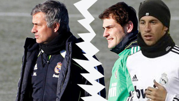 Revelan pelea verbal entre Casillas y Ramos contra Mourinho