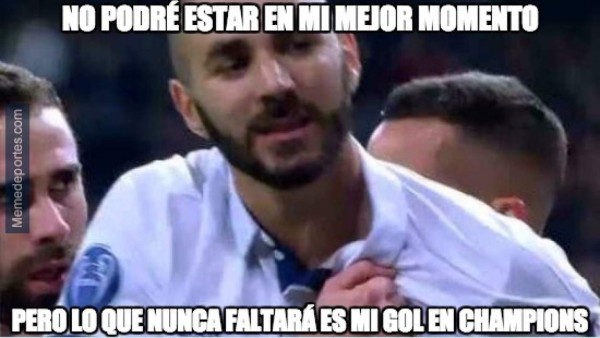 Los memes dedicados al Real Madrid tras amargo empate ante Borussia Dortmund