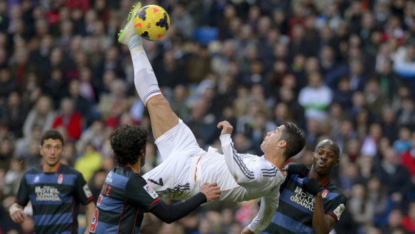 VIDEO: La brillante chilena de Cristiano Ronaldo ante Granada