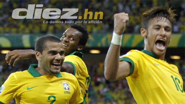 Brasil le gana a México en Copa Confederaciones