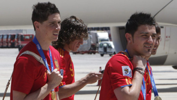 Villa miraba a Torres en el Chelsea