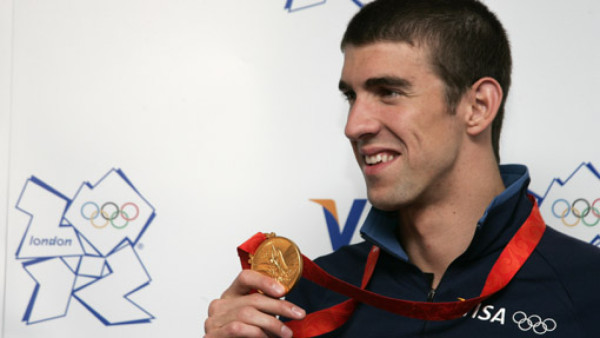 Phelps, el nadador con más títulos