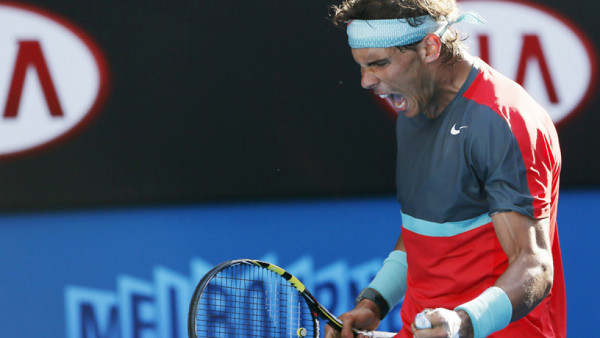 Rafael Nadal sufrió, pero eliminó al novio de Sharapova