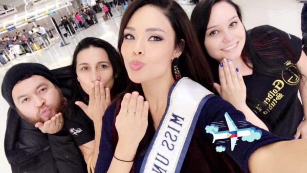 Sirey Morán, Miss Honduras Universo, la fan más guapa de Real España