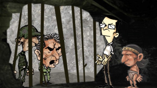 DIEZ COMICS: Honduras y el comandante Pinto