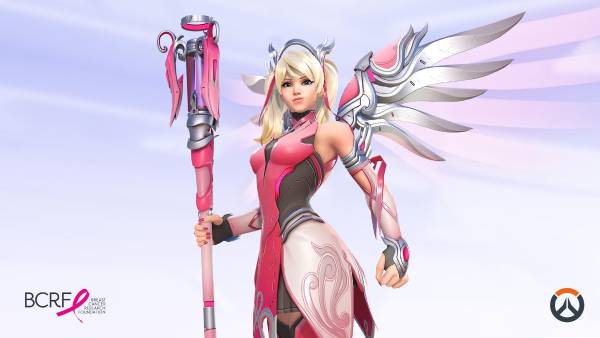 La skin original de Pink Mercy estará disponible para su compra a un precio de $15.
