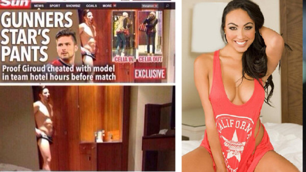 Olivier Giroud del Arsenal admite infidelidad y pide perdón