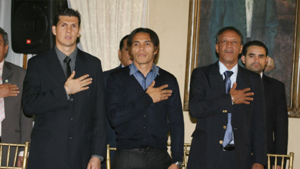 Homenaje a los mundialistas