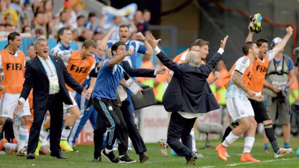 Argentina ganó 1-0 a Bélgica y está en las semifinales