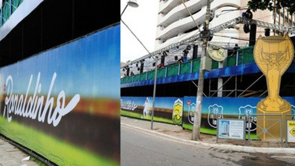 Palco de Ronaldinho para carnaval en Bahía es embargado