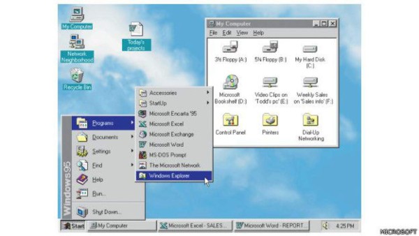 Las imágenes que muestran cómo Windows ha cambiado en los últimos 30 años