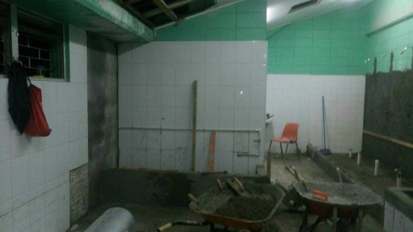 Así embellecen el estadio Excélsior de Puerto Cortés para Liga Concacaf