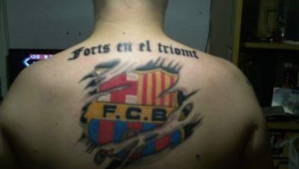FOTOS: Los tatuajes más sorprendentes de los aficionados del fútbol