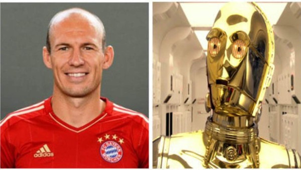 Estos son los futbolistas que bien pudieron actuar en Star Wars