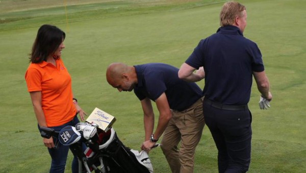 Pep Guardiola y su deseo más sincero a Koeman; crack del Barcelona aparece: Así fue Legends Trophy de Golf en Mallorca
