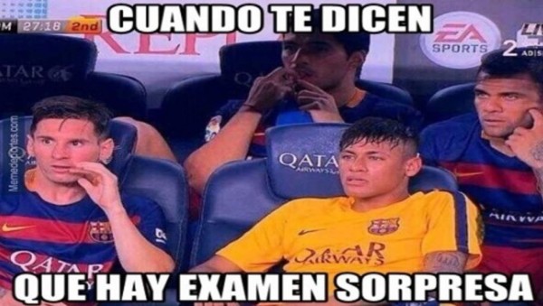 Los mejores memes futboleros de la semana