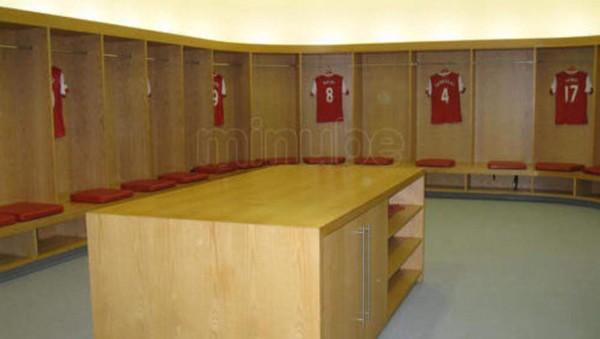 Los 17 camerinos más impresionantes en el mundo del fútbol